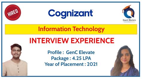 Cognizant Interview Experience for GenC 2022.